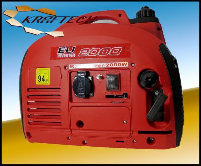Generador inverter de 2000 watios 53 dB